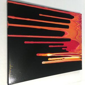 Drip Pour Painting- 'Sparkle.'